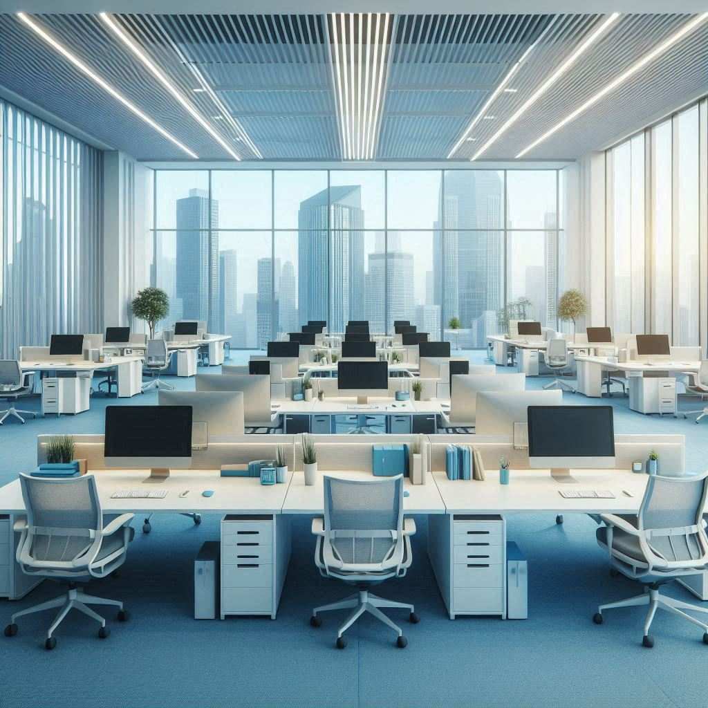 办公区局部施工对建筑设计公司的写字楼办公员工午休空间会形成哪些连锁影响